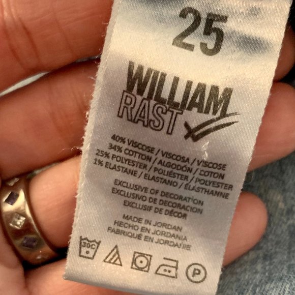 William Rast Jeans Skinny & Frayed Hem - Picture 3 of 4